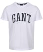 Men's GANT Archive Shield Embroidery T-Shirt - White