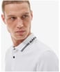 Men's Barbour International Bates Polo Shirt - White