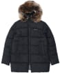 Boy's Barbour Corbett Quilted Jacket - 6-9yrs - Black