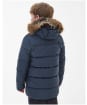 Boy's Barbour Corbett Quilted Jacket - 10-15yrs - Navy