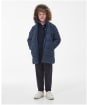 Boy's Barbour Corbett Quilted Jacket - 6-9yrs - Navy