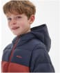 Boy's Barbour Kendle Quilted Jacket - 10-15yrs - Navy