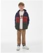 Boy's Barbour Kendle Quilted Jacket - 6-9yrs - Navy