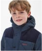 Boy's Barbour Elmwood Quilted Jacket - 10-15yrs - Navy