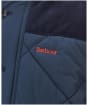 Boy's Barbour Elmwood Quilted Jacket - 6-9yrs - Navy