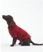 Barbour Teddy Fleece Dog Jumper - Red