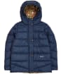 Girl's Barbour Bracken Quilted Jacket - 6-9yrs - Navy / Woodland Forest
