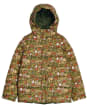 Girl's Barbour Printed Bracken Quilted Jacket - 6-9yrs - Woodland Fox
