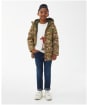 Girl's Barbour Printed Bracken Quilted Jacket - 10-15yrs - Woodland Fox