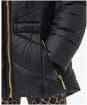 Girl's Barbour International Island Quilted Jacket - 6-9yrs - Black