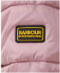 Girl's Barbour International Island Quilted Jacket - 10-15yrs - Iced Fondant