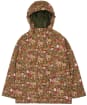 Girl's Barbour Printed Winter Beadnell Waterproof Jacket - 10-15yrs - Woodland Fox