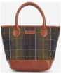 Women's Barbour Katrine Tartan Leather Tote - Classic Tartan