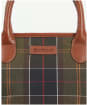 Women's Barbour Katrine Tartan Leather Tote - Classic Tartan