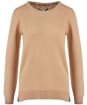 Women’s Barbour Pendle Crew Knit Sweater - Caramel / Fawn