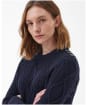 Women's Barbour Greyling Knit - Navy