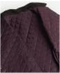 Women's Barbour Annandale Quilted Jacket - Black Cherry