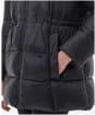 Women's Barbour International Ennis Quilted Jacket - Black