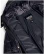 Women's Barbour International Holmes Quilted Jacket - Black