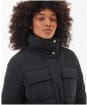 Women's Barbour International Velocete Showerproof Jacket - Black