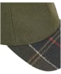 Men's Barbour Roker Sports Cap - Forest Green / Classic