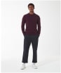 Men's Barbour Tisbury Crew Neck Sweater - Fig