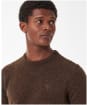 Men's Barbour Tisbury Crew Neck Sweater - Dark Sand