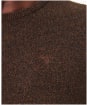 Men's Barbour Tisbury Crew Neck Sweater - Dark Sand