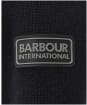 Men's Barbour International Corser Half Zip Knit - Black