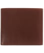 Men's Barbour Leather Billfold Wallet - Brown / Classic Tartan
