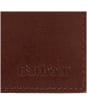 Men’s Barbour Colwell Small Leather Wallet - Brown / Classic Tartan