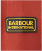 Men's Barbour International Racer Badge Sweat - Iron Ore