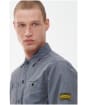 Men's Barbour International Cadwell Overshirt - Slate Grey