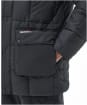 Men's Barbour Snowfell Quilted Jacket - Black