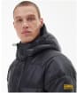 Men's Barbour International Lark Quilted Jacket - Black