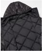 Men's Barbour Winter Hooded Liddesdale Quilted Jacket - Black