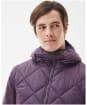 Men's Barbour Winter Hooded Liddesdale Quilted Jacket - Fig