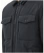 Men's Barbour International District Quilted Jacket - Black