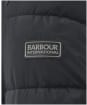 Men's Barbour International Rowland Quilted Jacket - Black