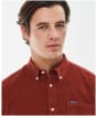 Men’s Barbour Ramsey Tailored Shirt - Russet Brown