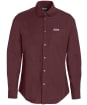 Men's Barbour International Kinetic Shirt - Bordeaux