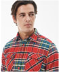 Men's Barbour Mountain Tailored Shirt - Red
