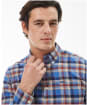 Men's Barbour Holystone Tailored Shirt - Blue Marl