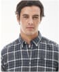 Men's Barbour Deerpark Tailored Shirt - Grey Marl