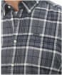 Men's Barbour Deerpark Tailored Shirt - Grey Marl