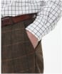 Men's Barbour Wellesley Wool Breeks - Burnhill Brown Check