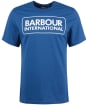 Men's Barbour International Essential Large Logo T-Shirt - Washed Inky