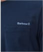 Men's Barbour Glenrigg Pocket T-Shirt - Navy