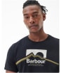 Men's Barbour Ellonby Graphic T-Shirt - Black