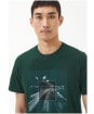 Men's Barbour International Speed T-Shirt - Pine Grove